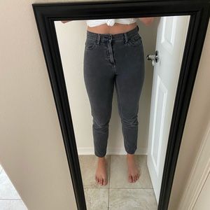 BDG black mom jeans high rise